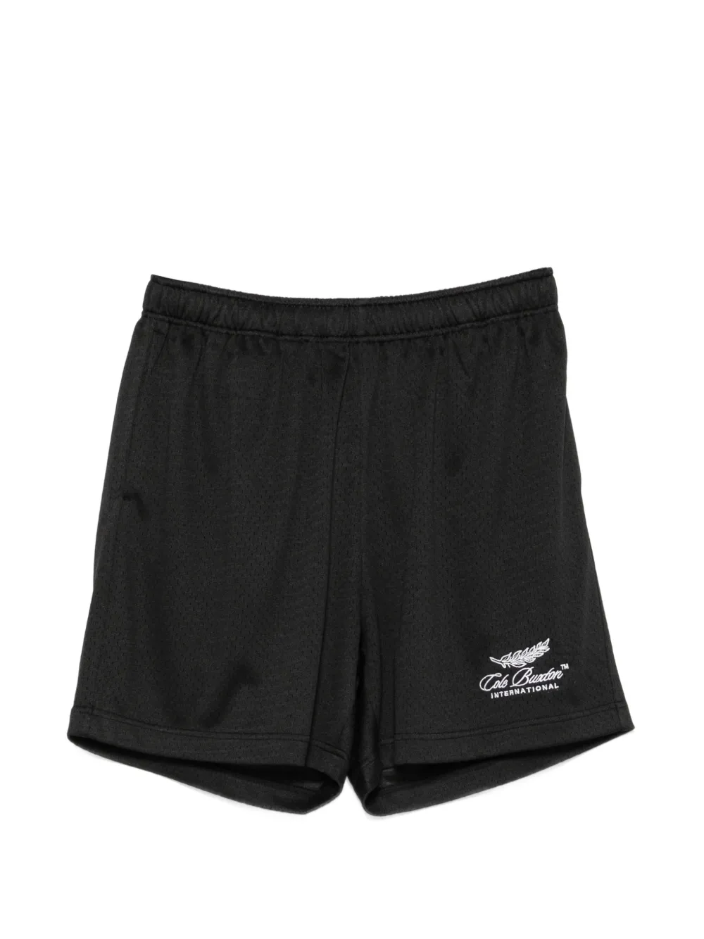 logo-embroidered shorts