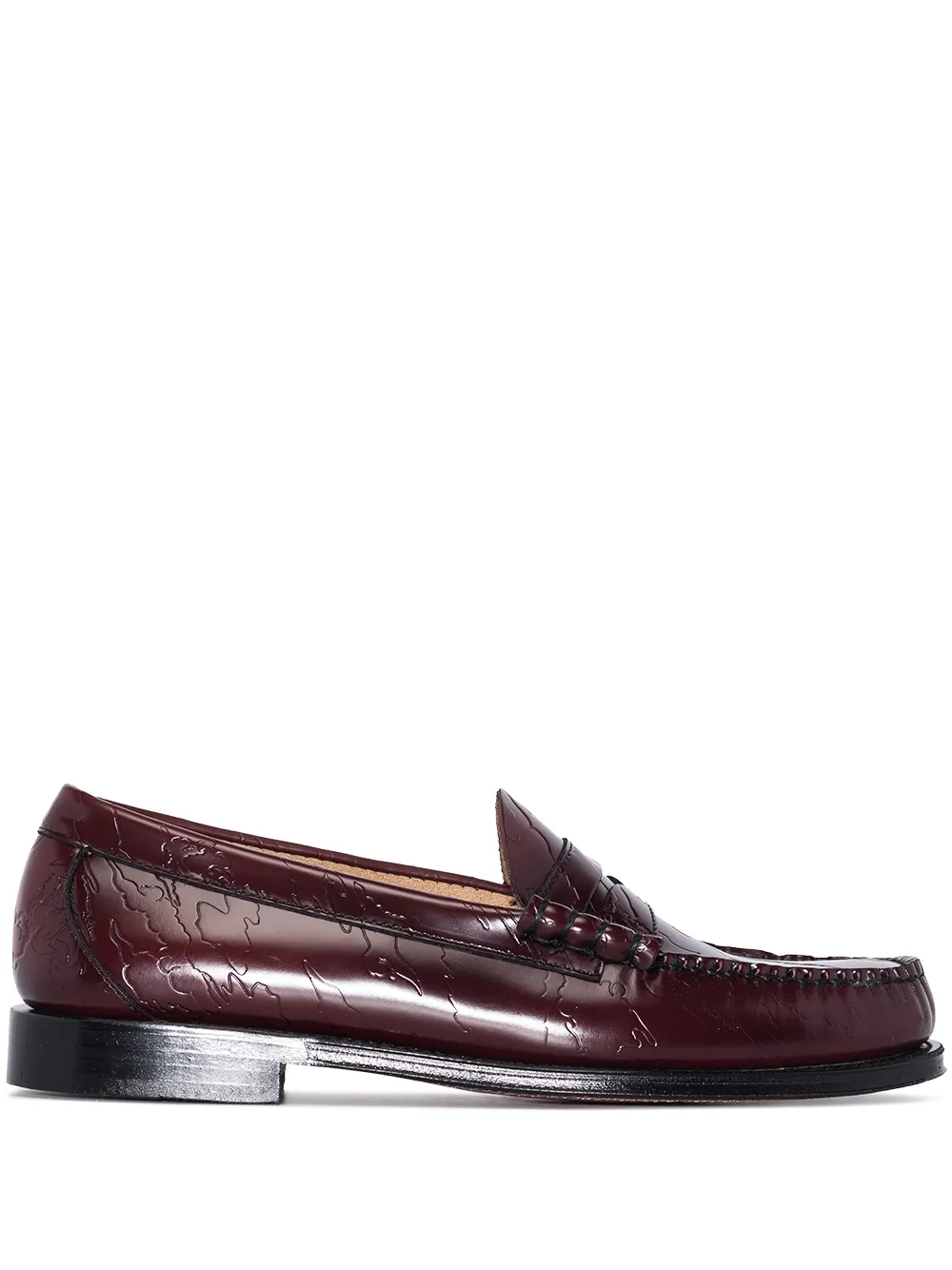 Weejun Larson embossed loafers